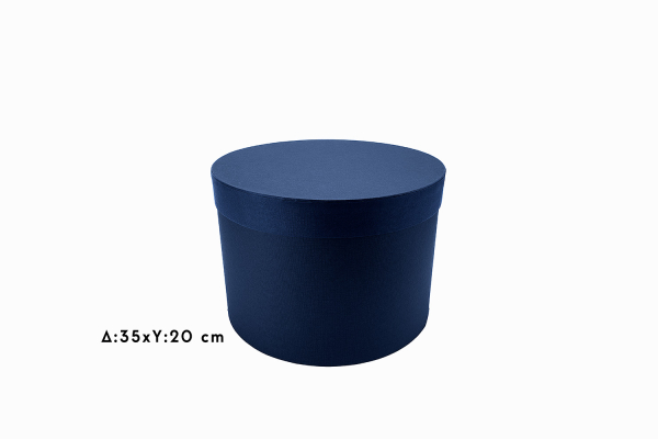 ΚΟΥΤΙ ΧΑΡΤΙΝΟ ΧΕΙΡΟΠΟΙΗΤΟ ΚΑΠΕΛΙΕΡΑ, ΜΠΛΕ