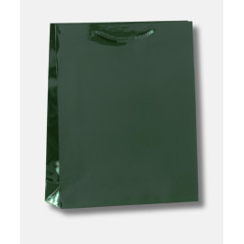 Χειροποίητες Πλαστικοποιημένες Τσάντες Κυπαρισσί Γυαλιστερές – 20 τμχ