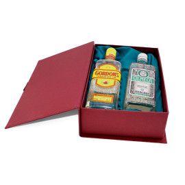 Χειροποίητο Kουτί-Βιβλίο, Μπορντό 22x32x9cm