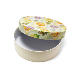 Χειροποίητο Χάρτινο Κουτί-Καπελιέρα, Ρηχό, Αερόστατα, 20*6cm