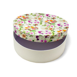 Χειροποίητο Χάρτινο Κουτί-Καπελιέρα, Ρηχό, Άνοιξη, 20*6cm