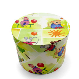 Χειροποίητο Χάρτινο Κουτί-Καπελιέρα, Παιδική Χαρά, 2 διάστασεις