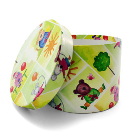 Χειροποίητο Χάρτινο Κουτί-Καπελιέρα, Παιδική Χαρά, 2 διάστασεις
