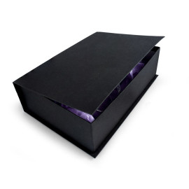 Χειροποίητο Kουτί-Βιβλίο, Μαύρο 22x32x9cm