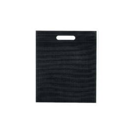 Τσάντα Non Woven με Χούφτα, Μαύρη, 25 τμχ.