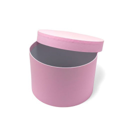 Χειροποίητο Χάρτινο Κουτί-Καπελιέρα, Ροζ, 6 διαστάσεις