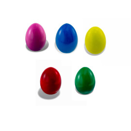 Ξύλινο Χειροποίητο Αυγό, Διάφορα Χρώματα, 7cm 