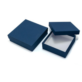 Χειροποίητο Χάρτινο Ρηχό Κουτί, Μπλε, 7 διαστάσεις