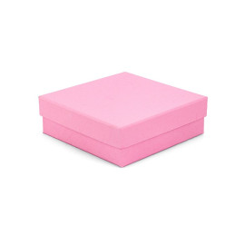 Χειροποίητο Χάρτινο Ρηχό Κουτί, Ροζ, 7 διαστάσεις