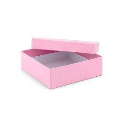 Χειροποίητο Χάρτινο Ρηχό Κουτί, Ροζ, 7 διαστάσεις