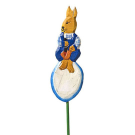 Ξύλινο Κουνελάκι με Αυγό, 1 σχέδιο