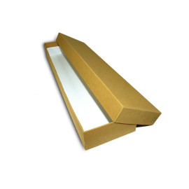 Χειροποίητο Χάρτινο Κουτί Λαμπάδας, Κράφτ, 42*10*5cm