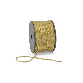 Κορδόνι Στριφτό Τρίκλωνο Μεταξωτό Χρυχό 3mm