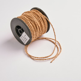 Κορδόνι Χάρτινο, Μπεζ, 25 μέτρα, 2,5mm