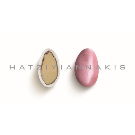 Κουφέτα αμυγδάλου κλασσικό-midi περλέ_ροζ