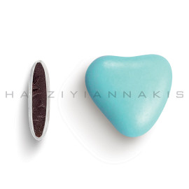 Κουφέτα καρδιά-χρώμα_σιελ,-γυαλισμένο