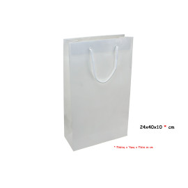 ΤΣΑΝΤΑ ΧΑΡΤΙΝΗ ΧΕΙΡΟΠΟΙΗΤΗ ΡΙΓΕ, ΛΕΥΚΗ, 25ΤΕΜ