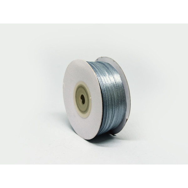 ΚΟΡΔΕΛΑ ΣΑΤΕΝ ΔΙΠΛΗΣ ΟΨΗΣ, ΓΚΡΙ 3ΜΜΧ100Μ