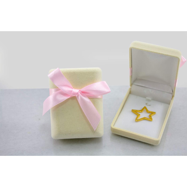 Ζαχαρί, Βελούδινο με Κορδέλα, Παραλληλόγραμμο για Κρεμαστό 