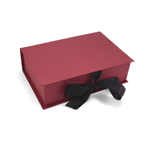 Χειροποίητο Kουτί-Βιβλίο, Μπορντό 22x32x9cm