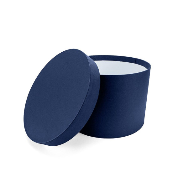 Χειροποίητο Χάρτινο Κουτί-Καπελιέρα, Μπλε, 6 διαστάσεις