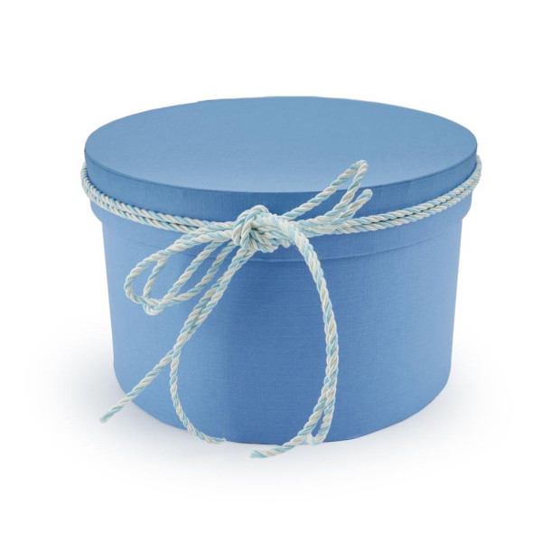 Χειροποίητο Χάρτινο Κουτί-Καπελιέρα, Τυρκουάζ, 15*10cm