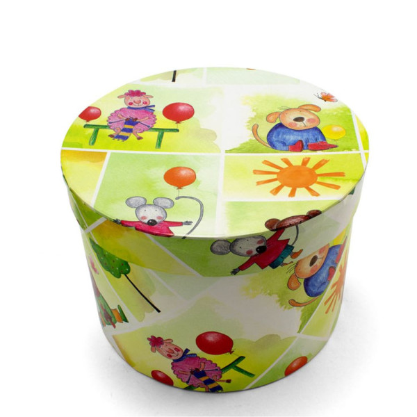 Χειροποίητο Χάρτινο Κουτί-Καπελιέρα, Παιδική Χαρά, 2 διάστασεις