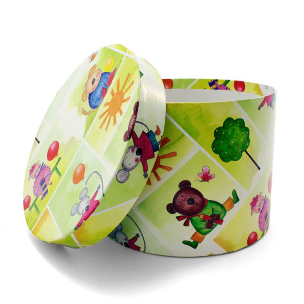 Χειροποίητο Χάρτινο Κουτί-Καπελιέρα, Παιδική Χαρά, 2 διάστασεις