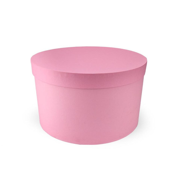 Χειροποίητο Χάρτινο Κουτί-Καπελιέρα, Ροζ, 6 διαστάσεις