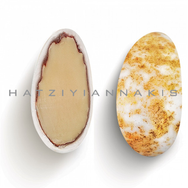 Αμυγδάλου Supreme Καραμέλα Μεταλλιζέ, Χρυσό Ποτσιλωτό