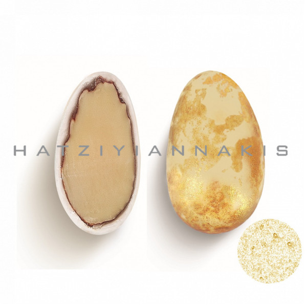 Αμυγδάλου Supreme Γεύση Sparkling Κρεμ Ανοιχτό Ματ - Χρυσό Ποτσιλωτό