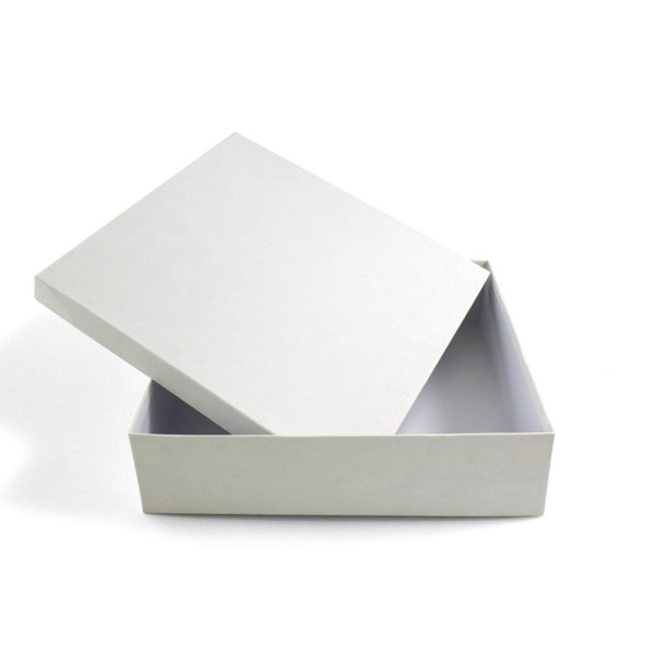 Χειροποίητο Χάρτινο Κουτί, Λευκό, 2 διαστάσεις