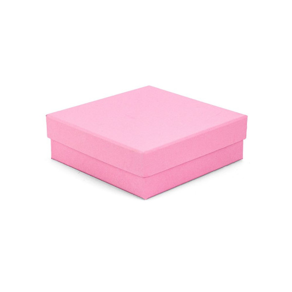 Χειροποίητο Χάρτινο Ρηχό Κουτί, Ροζ, 7 διαστάσεις