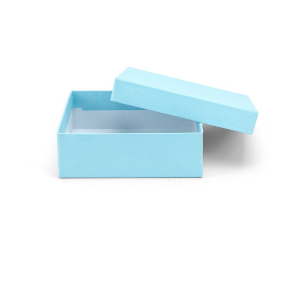 Χειροποίητο Χάρτινο Ρηχό Κουτί, Σιέλ, 7 διαστάσεις