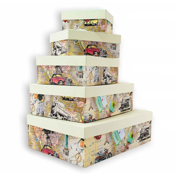 Χειροποίητο Χάρτινο Κουτί, Αξιοθέατα, 5 διαστάσεις