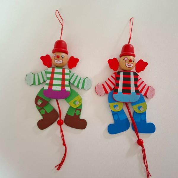 Κρεμαστοί Κλόουν, 2 χρώματα