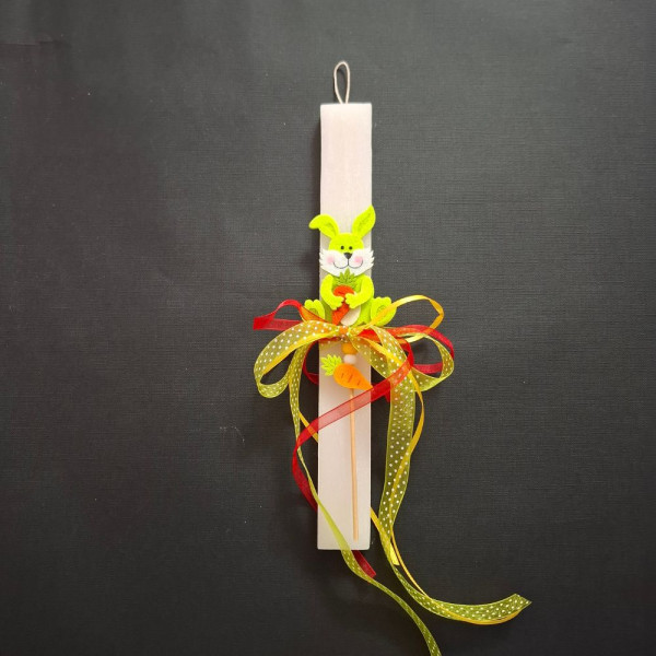 Λαμπάδα με Τσόχινο Κούνελο