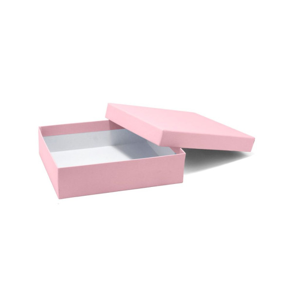 Χειροποίητο Χάρτινο Κουτί, Ροζ, 2 διαστάσεις