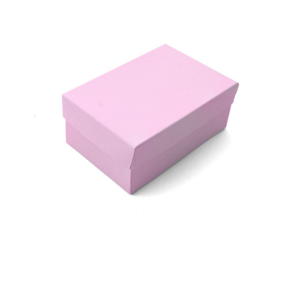 Χειροποίητο Χάρτινο Κουτί, Ροζ, 2 διαστάσεις