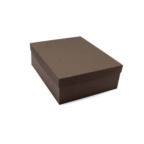 Χειροποίητο Χάρτινο Κουτί, Καφέ, 8 διαστάσεις