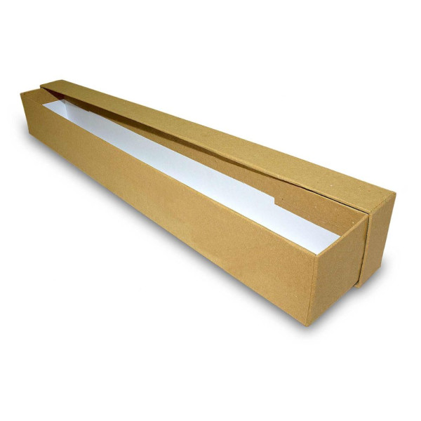 Χειροποίητο Χάρτινο Κουτί Λαμπάδας, Κράφτ, 42*5*5cm