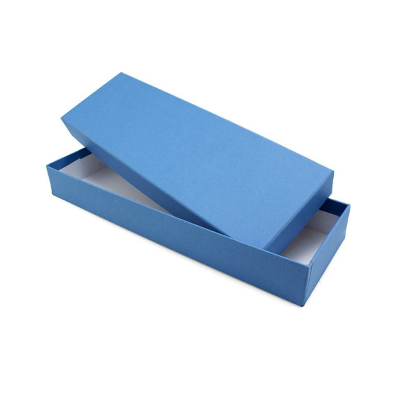 Χειροποίητο Χάρτινο Κουτί, Γαλάζιο, 32*10*4cm
