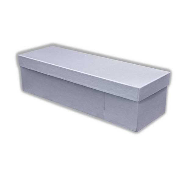 Χειροποίητο Χάρτινο Κουτί, Ασημί, 32*9,5*8cm