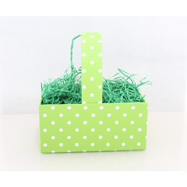 Χάρτινο Χειροποίητο Καλαθάκι, 4 χρώματα