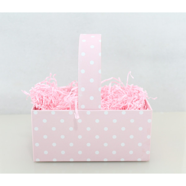 Χάρτινο Χειροποίητο Καλαθάκι, 4 χρώματα