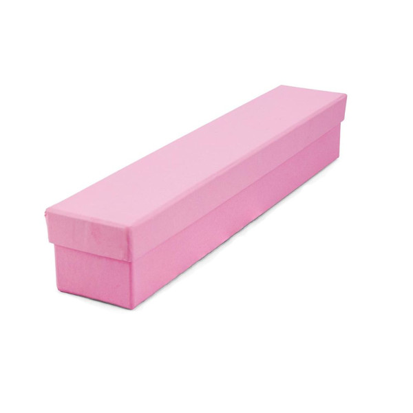 Χειροποίητο Χάρτινο Κουτί Λαμπάδας, Ροζ, 30*6*5cm