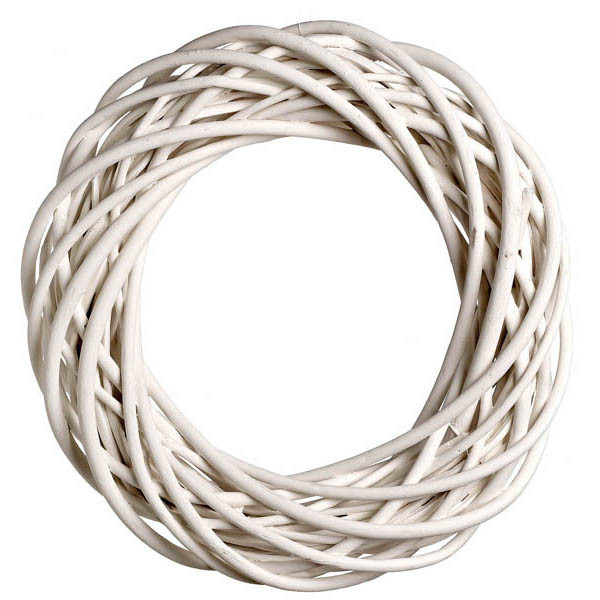 ΣΤΕΦΑΝΙ ΒΕΡΓΙΝΟ ΛΕΥΚΟ 30Χ7CΜ