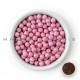 Choco Balls Μεγάλο Περλέ Λαμπερό Ροζ