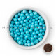 Choco Balls Μεγάλο Περλέ Λαμπερό Σιέλ