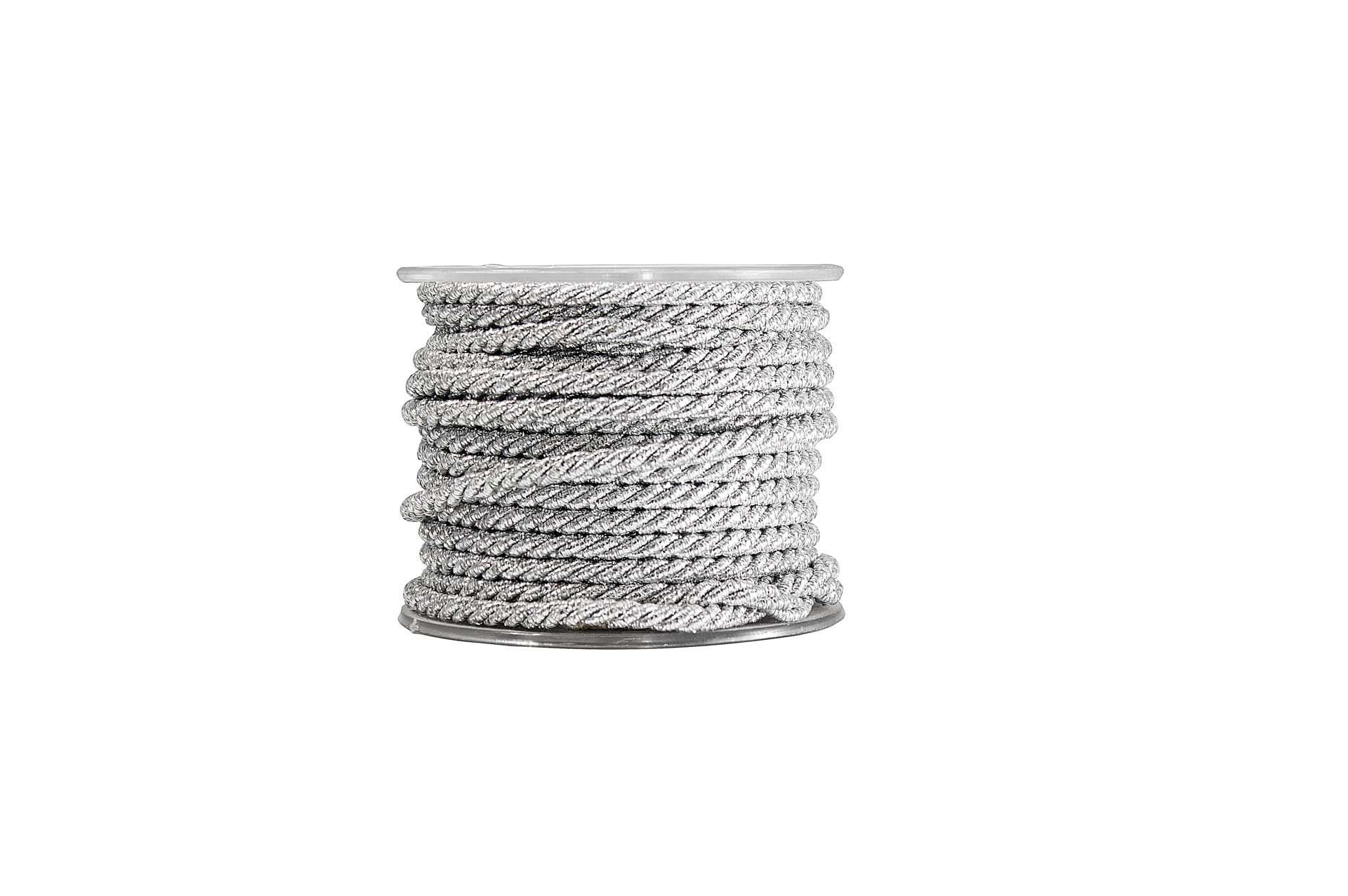 ΚΟΡΔΟΝΙ ΔΙΚΛΩΝΟ ΣΤΡΙΦΤΟ ΒΑΜΒΑΚΕΡΟ ΑΣΗΜΙ  4MM/14M